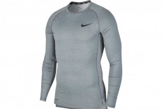 Maneca lunga tricou Nike Pro Longsleeve BV5588-068 gri foto