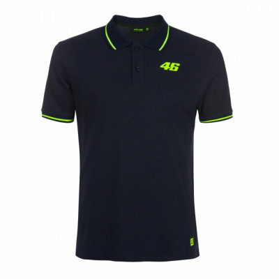 Valentino Rossi tricou polo VR46 - Core black 2022 - XL foto