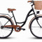 Bicicleta Goetze&reg; Eco 1 viteze Roata 26&quot;, 155-180 cm inaltime, Negru