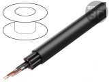 Cablu Difuzor BiTsound 2x2x0,21mm2 Cu Negru