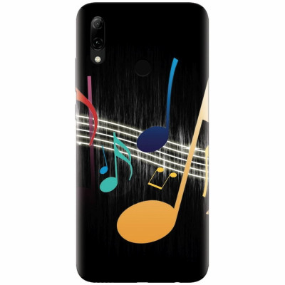 Husa silicon pentru Huawei P Smart 2019, Colorful Music foto