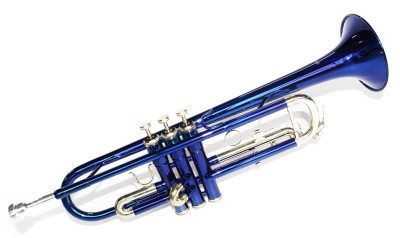 Trompeta Bb Cherrystone albastru foto