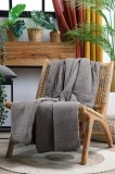 Cumpara ieftin Patura Coline 125x150cm, Culoare Greige, 100% Bumbac