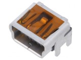 Soclu USB B mini PCB 5 pini 90&deg;, MOLEX