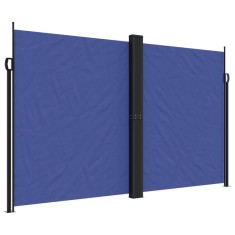 Copertina laterala retractabila, albastru, 200x600 cm foto