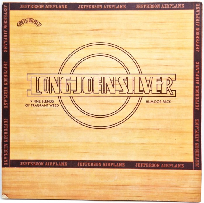 JEFFERSON AIRPLANE Long John Silver _ vinyl LP _EX / VG+ Grunt Germania 1972