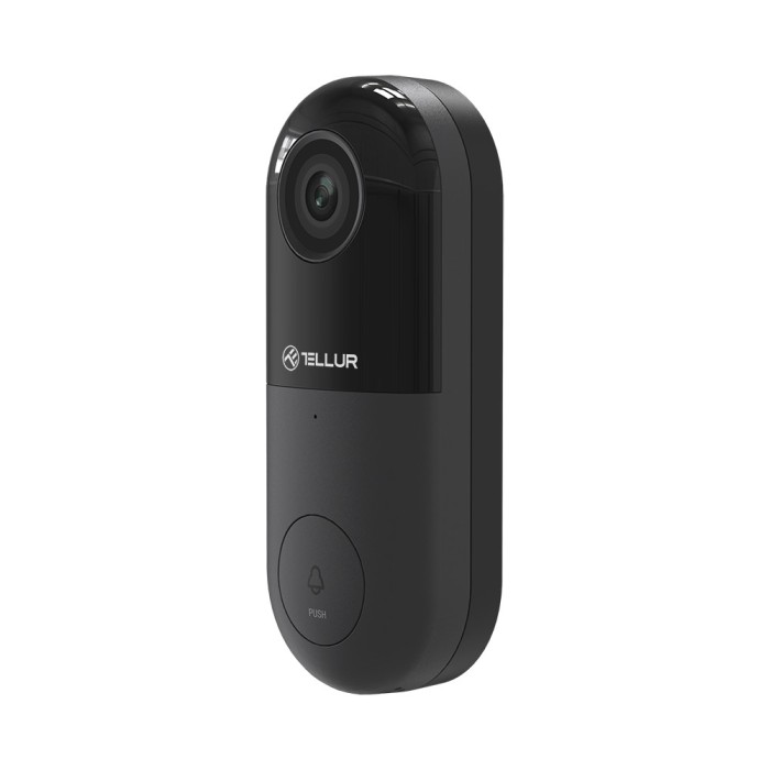 Videointerfon Tellur, Rezolutie 1080P, Infrarosu 130&deg;, Wi-Fi, Slot microSD SmartElectro IntelligentHouse