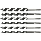 Trusa burghie pentru lemn, 10 - 20 mm, 6 piese