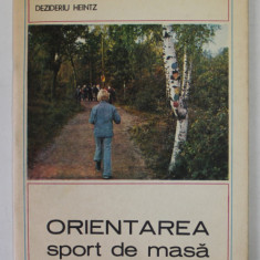 ORIENTAREA , SPORT DE MASA de DEZIDERIU HEINTZ , ANII '80