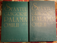 SFANTUL GRIGORIE PALAMA,OMILII VOLI+VOL.II/CU O INTRODUCERE DE PARINTELE GALERIU foto