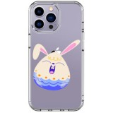 Husa personalizata apple iphone 15 pro, happy egg