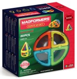 Set de constructie magnetic - Curve, 20 piese | Magformers
