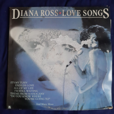 Diana Ross - Love Song _vinyl,LP_K-Tel, UK &amp;amp; Irlanda, 1982 (coperta deteriorata) foto