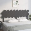 VidaXL Tăblie de pat, gri, 178x3x80,5 cm, lemn masiv de pin 819237