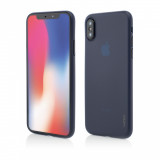 Husa Vetter pentru iPhone XS, X, Clip-On, Ultra Thin Air Series, Albastru