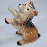 Bibelou portelan, ceramica, vechi, vintage - Caine, catel