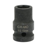Cheie tubulara de impact 13 mm, 38 mm, patrat 1/2 inch Cr-Mo Breckner