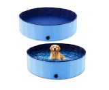 Piscina de gradina pentru animale, 160 x 30 cm, albastru, Lean 29250