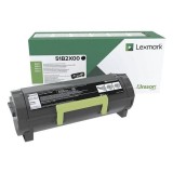 Lexmark original toner 51B2X00, black, 20000str., return