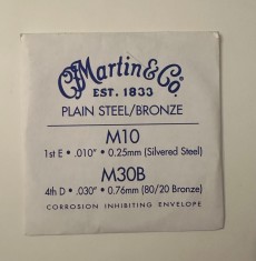 Corzi de chitara Martin &amp; Co din Otel si Bronz