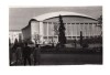 Poza de dimensiunea unei CP Sala Palatului Bucuresti, animata, stare foarte buna, Alb-Negru, Romania de la 1950, Cladiri