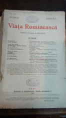 Viata Romaneasca - 1927 Februarie foto