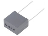 Condensator Poliester 6.8uF 40VAC 63VDC 15mm &plusmn;10% THT