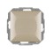 Intrerupator cap cruce Abex Perla WP-8P SA, incastrat, satin