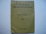 Studia Universitatis Babes-Bolyai. Seria Oeconomica, 1, 1981, Alta editura