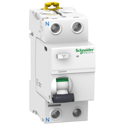 Siguranta Diferential 63A 2P 30mA 10kA Easy9 ilD Schneider A9R41263 foto