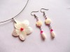 Set pandantiv si cercei cu sidef 41910