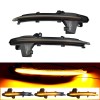 Set de 2 lampi led semnalizare dinamica/progresiva fumurie oglinda Xentech Light Audi A6 C8 4K, A7 4K8 2019-2020, A8 D5 2018-2019
