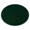 Covor SOFTY cerc culoare, solidă forest verde, cerc 150 cm