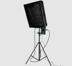 Kit Panou LED RGB 200W Sirui A200R Self Inflating LED Light with Grid Panel Kit