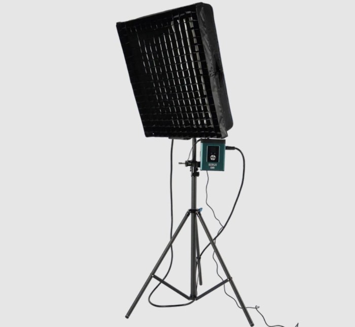 Kit Panou LED Bicolor 200W Sirui A200B Self Inflating LED Light with Grid Panel Kit