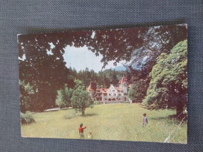 CPIB 23159 CARTE POSTALA - VEDERE DIN SINAIA, CIRCULATA, STAMPILA, TIMBRU foto