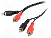 Cablu RCA - RCA, 10m, BQ CABLE - BQC-2RP2RP-1000 foto