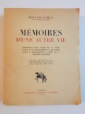 MEMOIRES D&#039;UNE AUTRE VIE par FRANCIS CARCO 1942