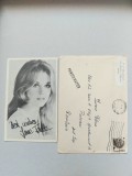 Fotografie originala cu autograf Jane Fonda din anul 1969