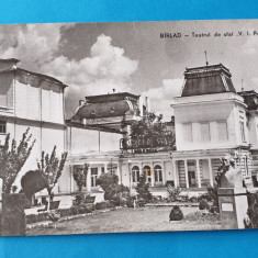 Carte Postala veche RPR - BIRLAD - Teatrul de stat V.I. Popa