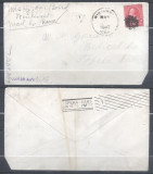United States 1897 Postal History, Cover Iowa to Topeka Kansas D.062