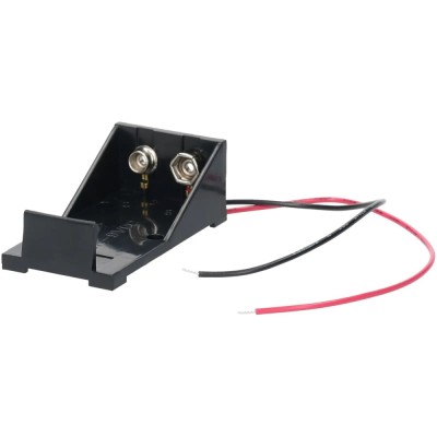 BH-9V A Suport baterie 9V 6F22 6LR61 x1buc cu terminal cablu 150mm COMF foto