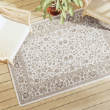 Cumpara ieftin Covor interior/exterior, multicolor, 120x180 cm, anti-alunecare