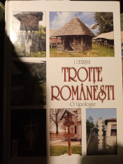 TROITE ROMANESTI -O TIPOLOGIE -I. OPRI?AN, VESTALA 2003,192 PAG HARTIE CRETATA foto