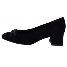 Pantofi damă, din piele naturală, Tamaris, 1-22301-20-001-01-10, negru