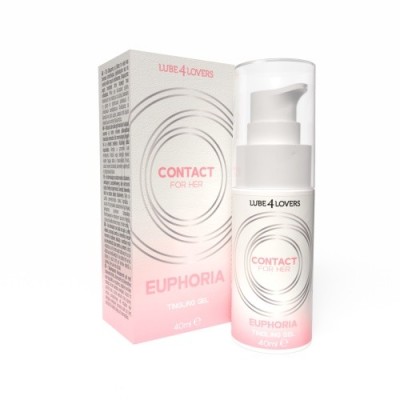 Orgasme puternice - Lube4Lovers Contact pentru Ea Euforie Gel Furnicator 40ml Extracte Naturale Efect Vibrator foto