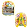 Cuburi constructii, pastel, 136 piese/ghiozdan &ndash; ROBENTOYS