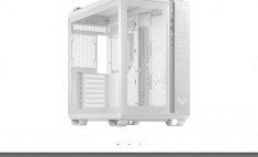 Carcasa asus gt502 tuf gaming white edition case size mid tower motherboard support atx micro-atx foto