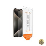 Folie de protectie Ecran Vmax Quick Fit pentru Apple iPhone 15 Pro Max Sticla Securizata Full Glue 2.5D