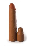 Prelungitor Penis Fantasy X-Tensions Elite, Silicon, Maro, 20.3 cm, Pipedream